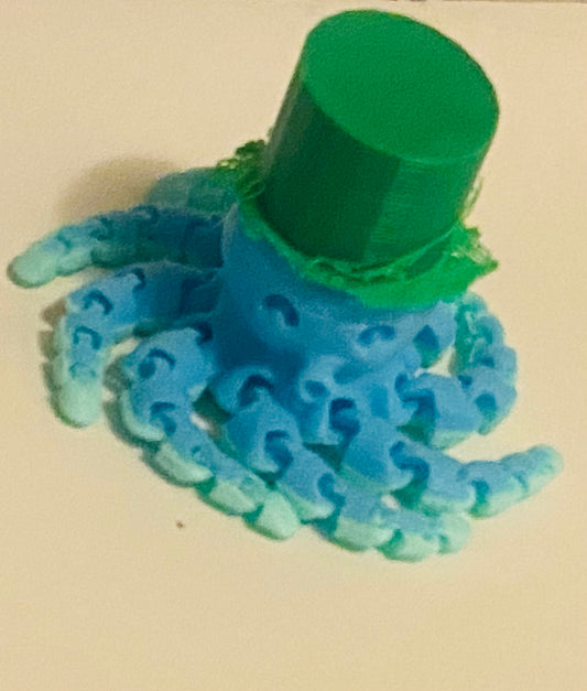 Octopus with a hat